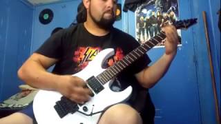 demolition hammerskull fracturing nightmare cover guitar [upl. by Reseta]