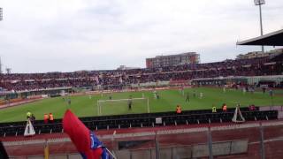 Un rosanero in croce da curva a curva CataniaPalermo 21413 [upl. by Ateekal]