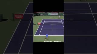 Tennis Elbow 4 Federer Great Defense And Boom Forehand Winner vs Nadal shorts [upl. by Lette]