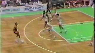 Larry Bird 48157 vs Rockets 1985 [upl. by Larkins661]