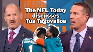 The NFL Today discusses Tua Tagovailoa  NFL on CBS [upl. by Conlee147]