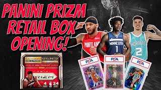 24 Prizm Packs 202021 Panini Prizm NBA Basketball Retail Box Opening LaMelo amp Carmelo Pulls [upl. by Enella]