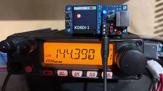 DigiPi did some Winlink and decided to video some APRS activity at 11pm [upl. by Orelia]