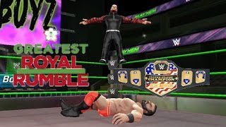 Jeff Hardy vs Jinder Mahal  United states Championship  WWE Mayhem Greatest Royal Rumble [upl. by Grunenwald193]