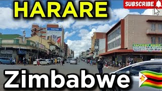 Harare City Centre In 2024 The CAPITAL CITY of Zimbabwe 🇿🇼 [upl. by Harrak]