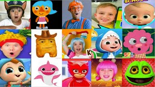 Blippi  Ryan’s World  Cocomelon  D Billions  KulikiTaka ti 31 [upl. by Atikat652]