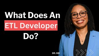 What Does an ETL Developer Do [upl. by Arhoz]