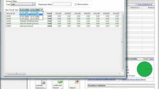 Peachtree Tutorial Entering Account Budgets Sage Training Lesson 37 [upl. by Mw]