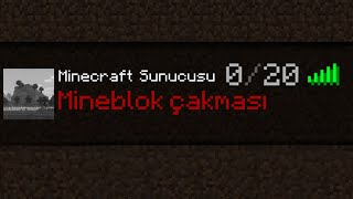 Kimsenin Oynamadığı Minecraft Sunucularına Girdim benim sunucumu çalmışlar [upl. by Nhguavad]