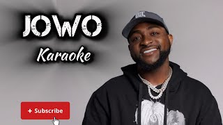 Davido  Jowo  Karaoke Instrumental [upl. by Wilbur]