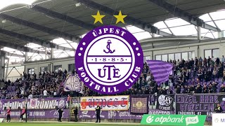 Újpest FC  ZTE FC  Ultras Újpest  16042022 [upl. by Jeavons]