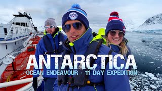 First Time In ANTARCTICA 🇦🇶  Ocean Endeavour  Ep 1 [upl. by Ahsinehs784]