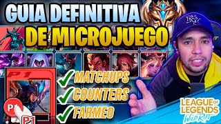 ¡MICROJUEGO AVANZADO  Guía COMPLETA de microjuego en Wild Rift [upl. by Suirtimid]