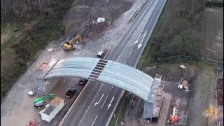 BEBO Arch Installation for North Devon Link Road [upl. by Akimehs528]