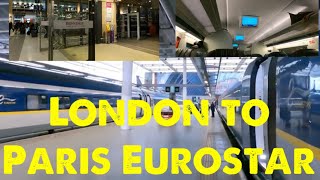 London to Paris with Eurostar Train February 2022 [upl. by Lyrret]