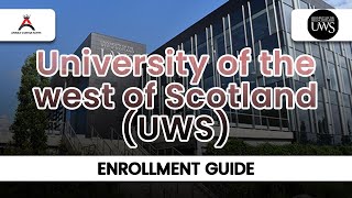 UWS Enrollment guide 2023  UWS Induction  How to enroll yourself online  Study in UK [upl. by Gonyea]