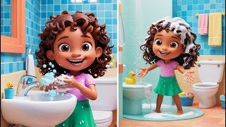 A fun and catchy song that teaches kids the importance of washing their hands to stay clean [upl. by Inait]