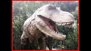 恐竜探検 DINO ADVENTURE NAGOYA ① ディノアドベンチャー名古屋 大高緑地 Dinosaur  Tyrannosaurs ティラノサウルス 恐竜ロボット [upl. by Ignaz]