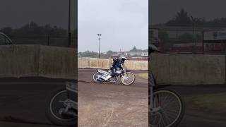 It’s harder than it looks speedway speedwaybike żużel [upl. by Ive]