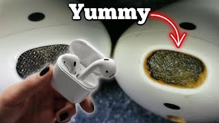 Fixing QUIET Apple AirPods  EARWAX edition [upl. by Ylhsa]