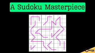 A New Sudoku Masterpiece 100 55 Difficulty [upl. by Dranyl462]