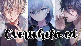 Overwhelmed switching Vocals  Nightcore ft Ryan Mack amp Christian Gates [upl. by Coats]