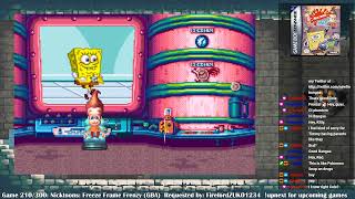 Retro Viewers Choice Game 210  Nicktoons Freeze Frame Frenzy GBA [upl. by Kubiak]