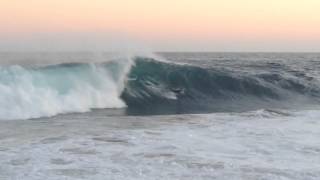 The Wedge INSANE Hurricane Swell HD 25 Foot Waves August 2014 [upl. by Leirrad]