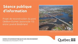 Séance publique dinformation  8 mai 2024 à 19h30 [upl. by Annabelle]