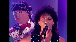 Smokie Feat Roy Chubby Brown  Living Next Door To Alice TOTP  1995 Remastered [upl. by Deehsar]