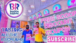 BASKIN ROBBINS INDIA TASTING ALL THE ICE CREAMS AT BASKIN ROBBINS BASKIN ROBBINS REVIEW KHARAGPUR [upl. by Portwine]