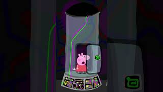 Peppa wakes up in a UFO  PEPPA EXE Tales Peppa Pig Horror animation [upl. by Sueaddaht]