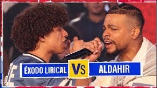 EXODO LIRICAL vs ALDAHAIR  BEAT 2 de NERSO amp VERSE Remake [upl. by Lekcim]