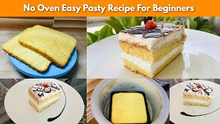 Easy Pasty Recipe For Beginners  Homemade Pastries Recipe Without Oven [upl. by Brabazon]