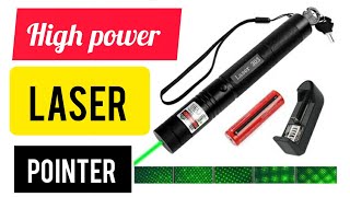 laser pointer  green LED high power laser pointer  වැඩි බලයක් සමගින් ඔබේ වගා බිම් ආරක්ෂා කරගන්න [upl. by Zechariah]