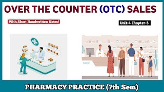 Over The Counter OTC Sales  OTC Medication  Pharmacy Practice B Pharm 7th Semester [upl. by Otreblide]