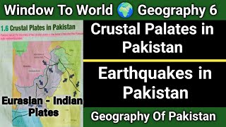 Crustal Plates in Pakistan  Eurasian and Indian Plates  Pakistan Earthquake garrisonwithHaiqa [upl. by Ayekat320]