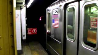 IRT South Ferry Bound R62ACorona Set Bound 1 train at 34th Street HD [upl. by Lodmilla864]