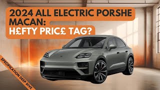 Electric Porsche Macan Turbo 2024 Configuration and True Cost £££ [upl. by Elburr377]