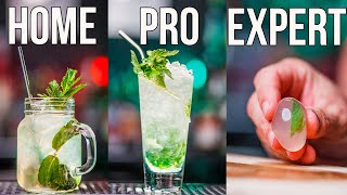 How to Make a Mojito Cocktail Home  Pro  Expert [upl. by Ahsikyt]