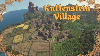 The Village at Kuttenstein Castle  Minecraft 1192 [upl. by Putnem]