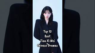 Top 13 Best Tian Xi Wei Chinese Dramas shortsfeed shortfeed shorts short chinesedrama cdrama [upl. by Philly]