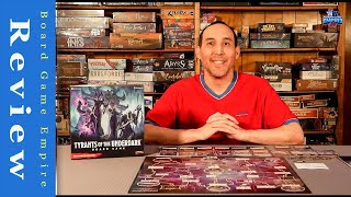 Tyrants of the Underdark 2nd Edition Review  Gale Force Nine [upl. by Eiramnerual]