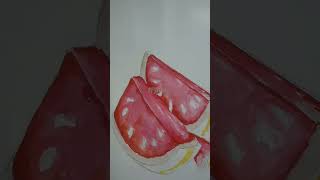 Watermelonby Water Colour [upl. by Moffit]