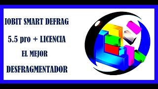 Iobit Smart Defrag 55 Pro  Licencia  El mejor defragmentador [upl. by Einnob]