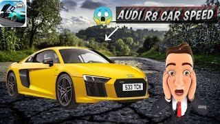 Audi R8 Car Ki Top Speed 😱😱 [upl. by Shifrah361]