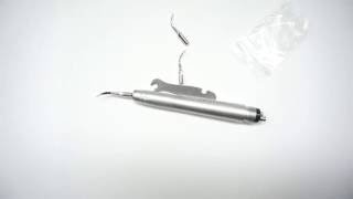 TRAS03 Dental Ultrasonic Air Scaler Handpieces with 3 pic Scaler Tips  Treedental [upl. by Osicnarf680]