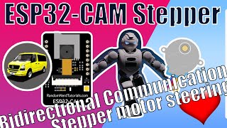 ESP32CAM Video over Websockets with Stepper Motor Bidirectional [upl. by Gibrian]