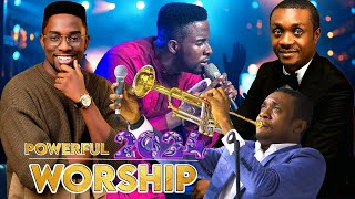 POWERFUL 2024 WORSHIP SONGS with Minister Guc Nathaniel Bassey  top gospel music mix [upl. by Socem]