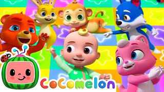 How to do the Animal Dance  CoComelon Animal Time  Learning with Animals  Nursery Rhymes for Kids [upl. by Car]